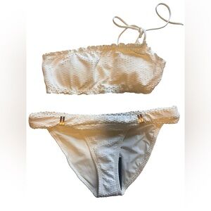 ViX PAULA HERMANNY SCALES BIKINI SIZE SMALL